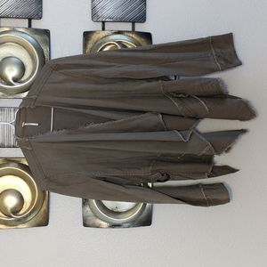 Free People drape front jacket, XS